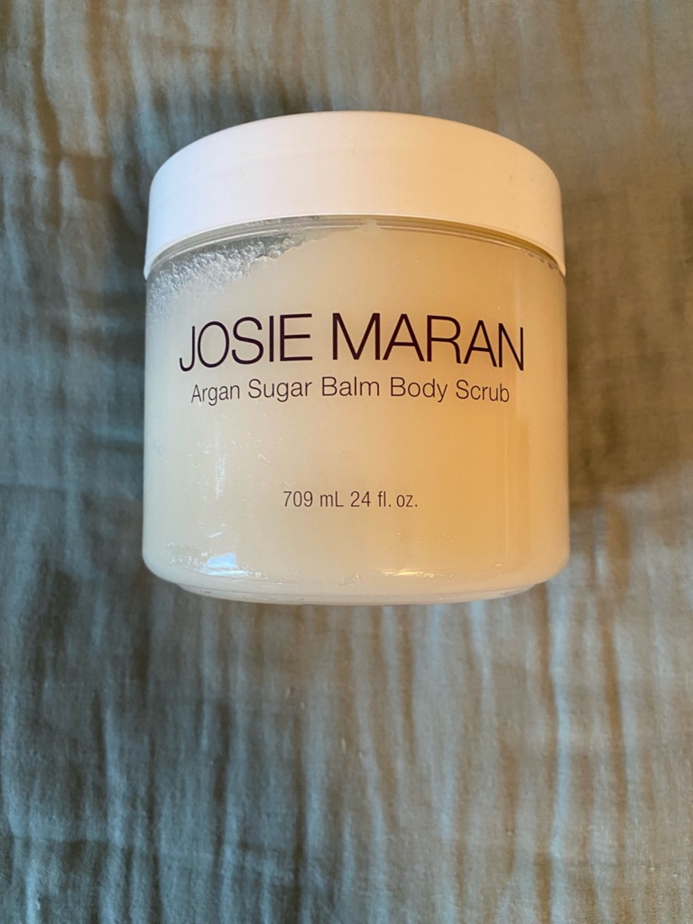 JOSIE MARAN Tropical Mango Balm - White Jar